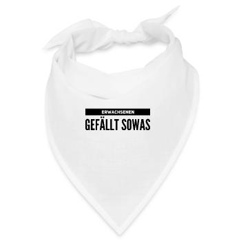 was für Erwachsene - Bandana - Weiß - Vorne
