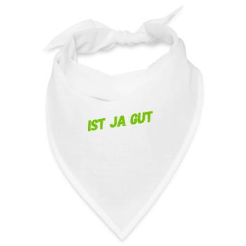 bleib locker - Bandana - Weiß - Vorne
