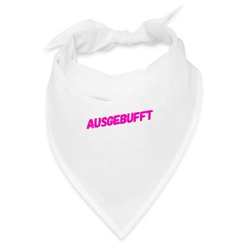 ich bin schlau - Bandana - Weiß - Vorne