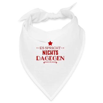 ist ok - Bandana - Weiß - Vorne