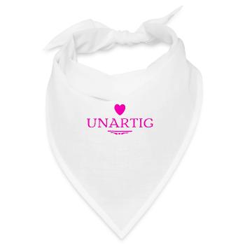 ich bin frech - Bandana - Weiß - Vorne