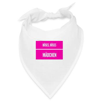 ich bin böse - Bandana - Weiß - Vorne