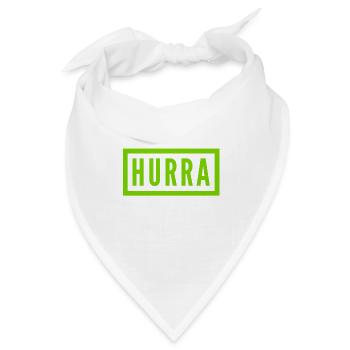 ich habe gute Laune - Bandana - Weiß - Vorne