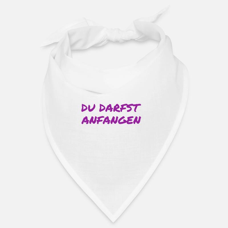 du darfst starten Bandana