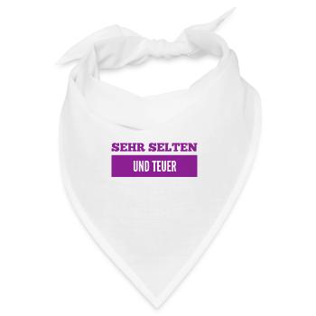 ich bin großartig - Bandana - Weiß - Vorne