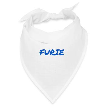 ich meckere gerne - Bandana - Weiß - Vorne