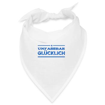 im Glück - Bandana - Weiß - Vorne