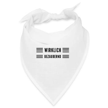 bezaubernd - Bandana - Weiß - Vorne