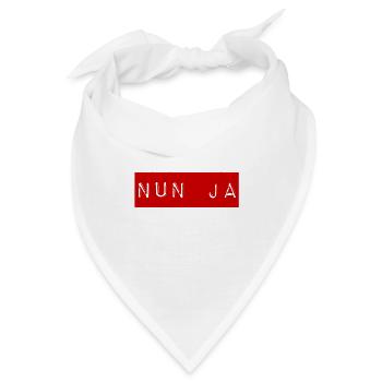 nun ja - Bandana - Weiß - Vorne