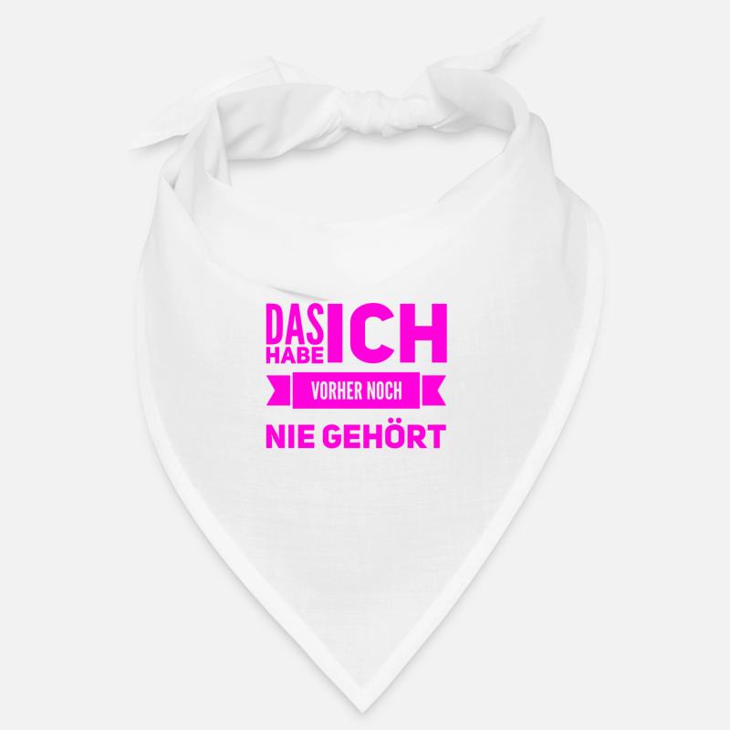 das verstehe ich nicht Bandana