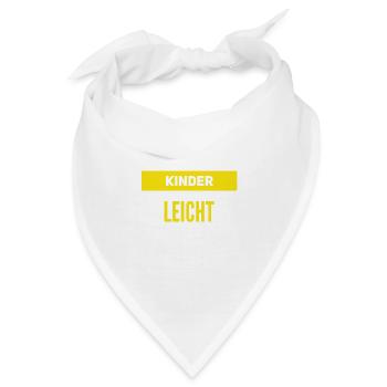 wie einfach - Bandana - Weiß - Vorne
