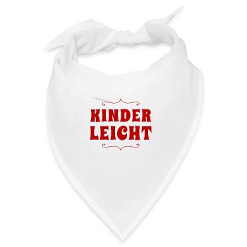 richtig einfach - Bandana - Weiß - Vorne