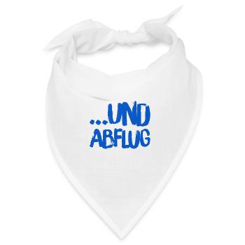 verschwinde - Bandana - Weiß - Vorne