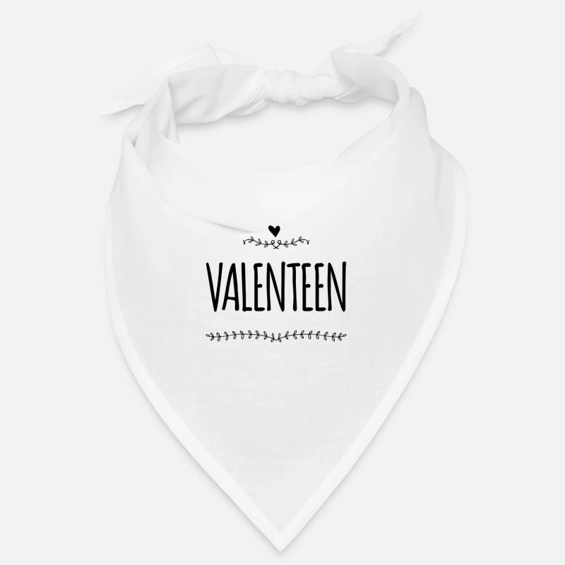 vor dir steht ein Valenteen Bandana