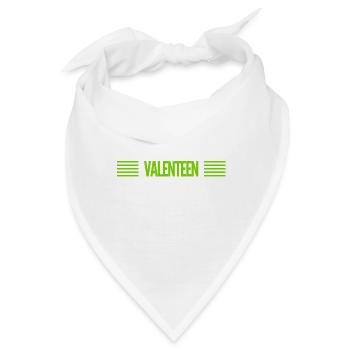 Valentinstag geht immer - Bandana - Weiß - Vorne
