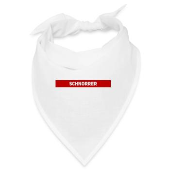 Schnorrer - Bandana - Weiß - Vorne