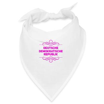 DDR - Bandana - Weiß - Vorne