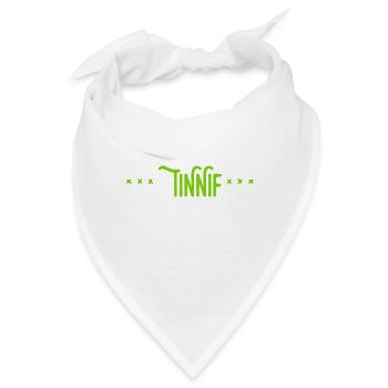 voll der Tinnif - Bandana - Weiß - Vorne
