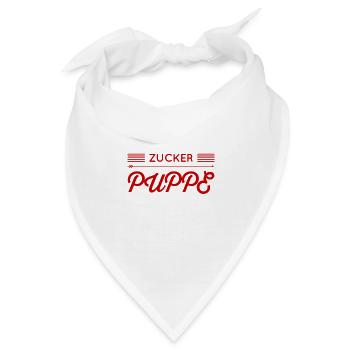 attraktive Frau - Bandana - Weiß - Vorne