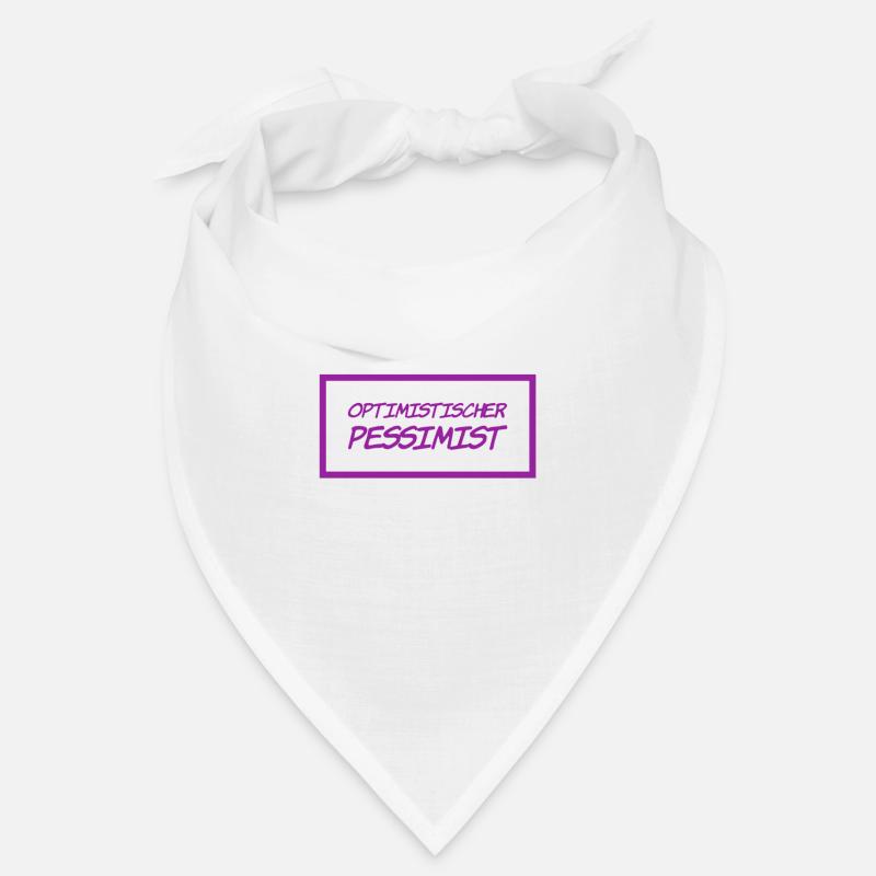 ich bin ein Pessimist Bandana