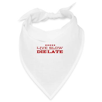 keinen Stress - Bandana - Weiß - Vorne