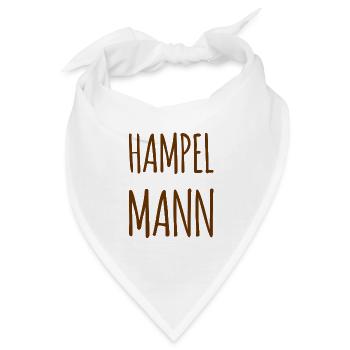 so sieht ein Hampelmann aus - Bandana - Weiß - Vorne