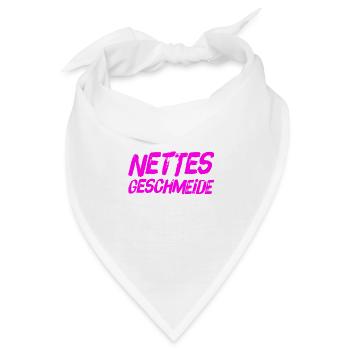 tolle Kleidung - Bandana - Weiß - Vorne