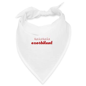 ich bin toll - Bandana - Weiß - Vorne