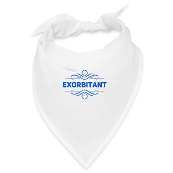 ich bin wunderbar - Bandana - Weiß - Vorne