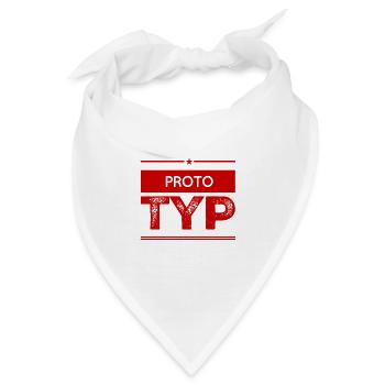 Prototyp - Bandana - Weiß - Vorne