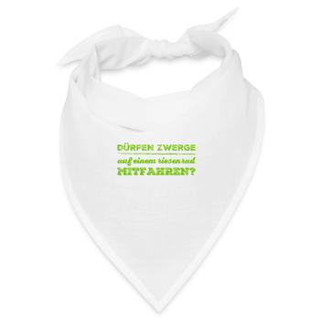 auf dem Riesenrad - Bandana - Weiß - Vorne