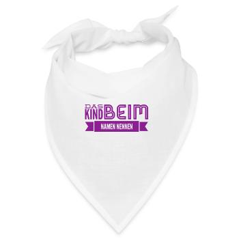 ich sage die Wahrheit - Bandana - Weiß - Vorne