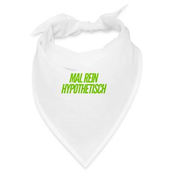 Hypothese - Bandana - Weiß - Vorne