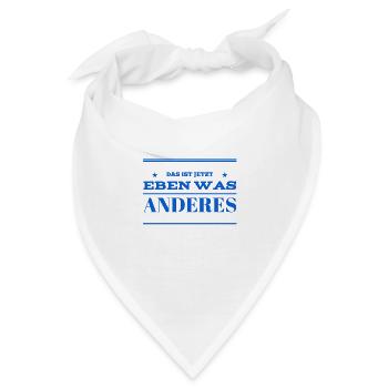 Dinge ändern sich - Bandana - Weiß - Vorne