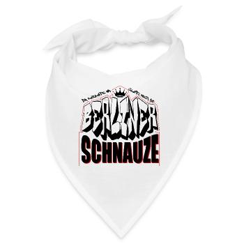 Berlin Souvenir Touristen Hauptstadt Metropole BLN - Bandana - Weiß - Vorne