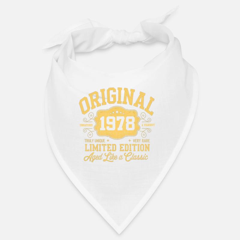 Original 1978 - Geburtstag 1978 Klassiker Edition Bandana