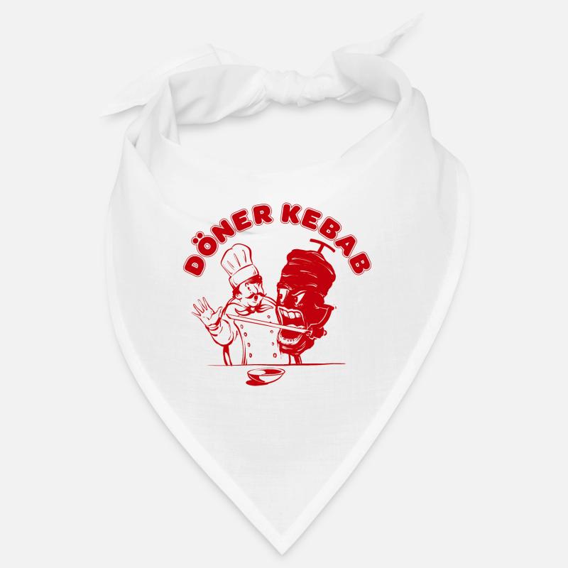 Doner kebab - Bandana - blanc