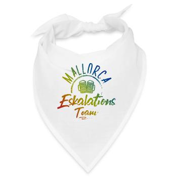 Mallorca Eskalation - Bandana - Weiß - Vorne