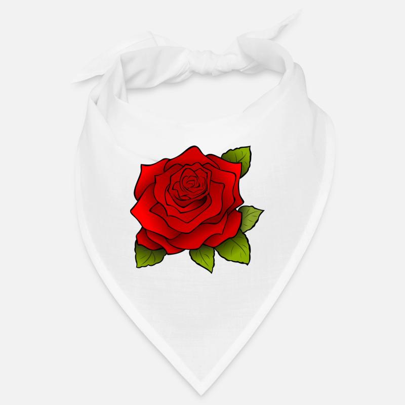 Red rose Bandana