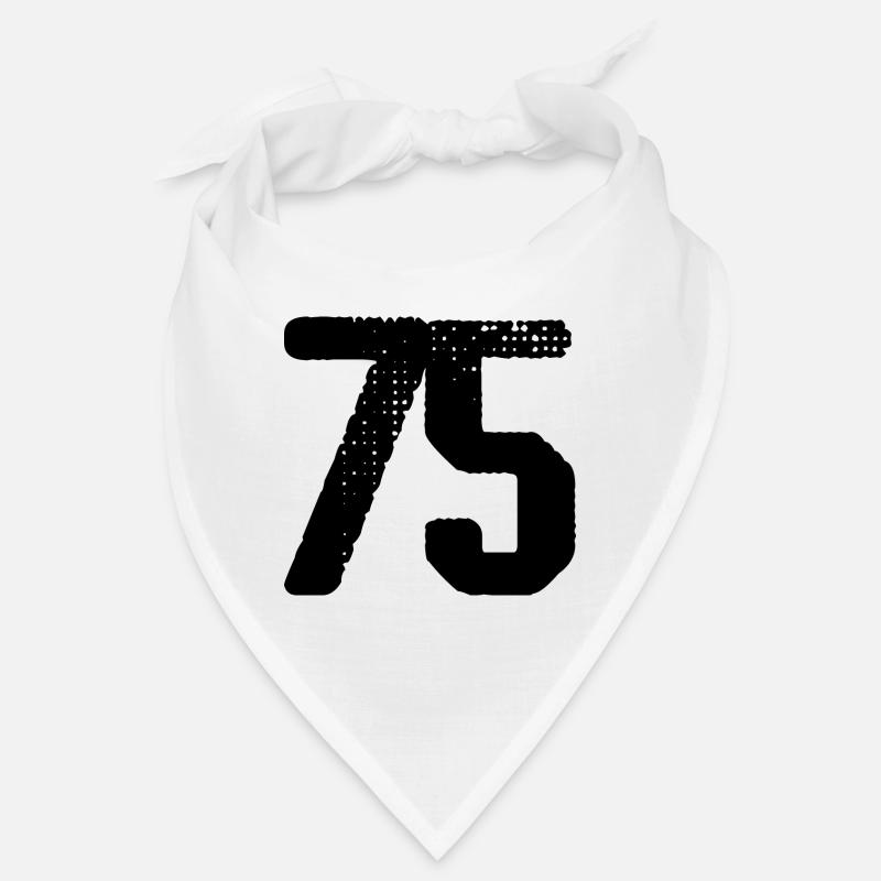 Maillot à 75 numéros Bandana