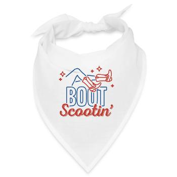 Boot Scootin - Bandana - Weiß - Vorne