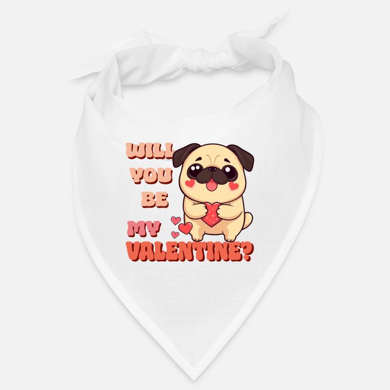Carlin - Serez-vous mon Valentin Bandana