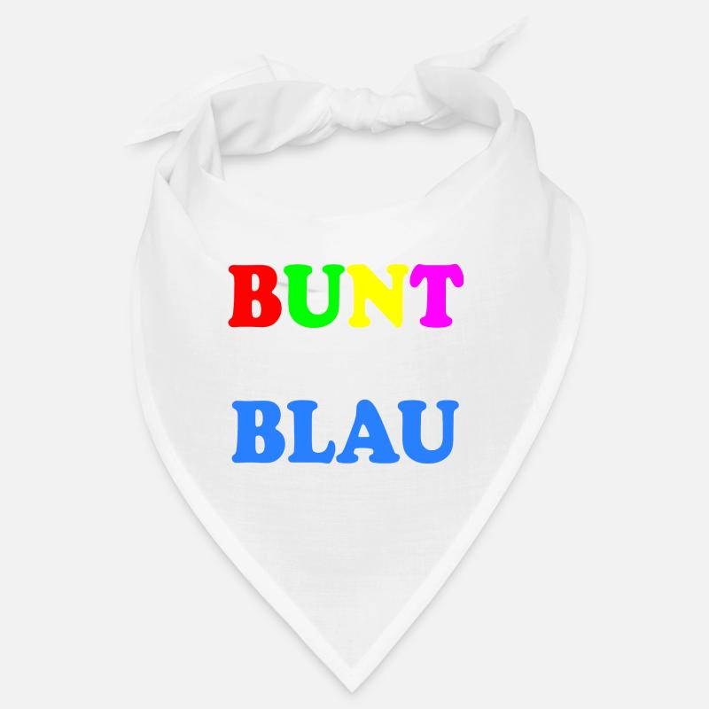 Bunt statt blau Bandana