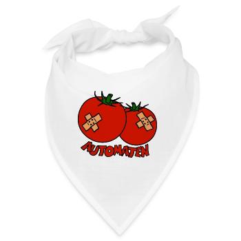 Automaten - Bandana - Weiß - Vorne