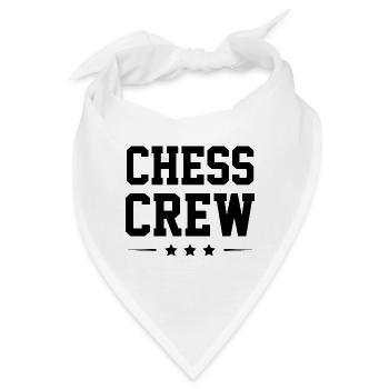 Chess Crew - Bandana - Weiß - Vorne