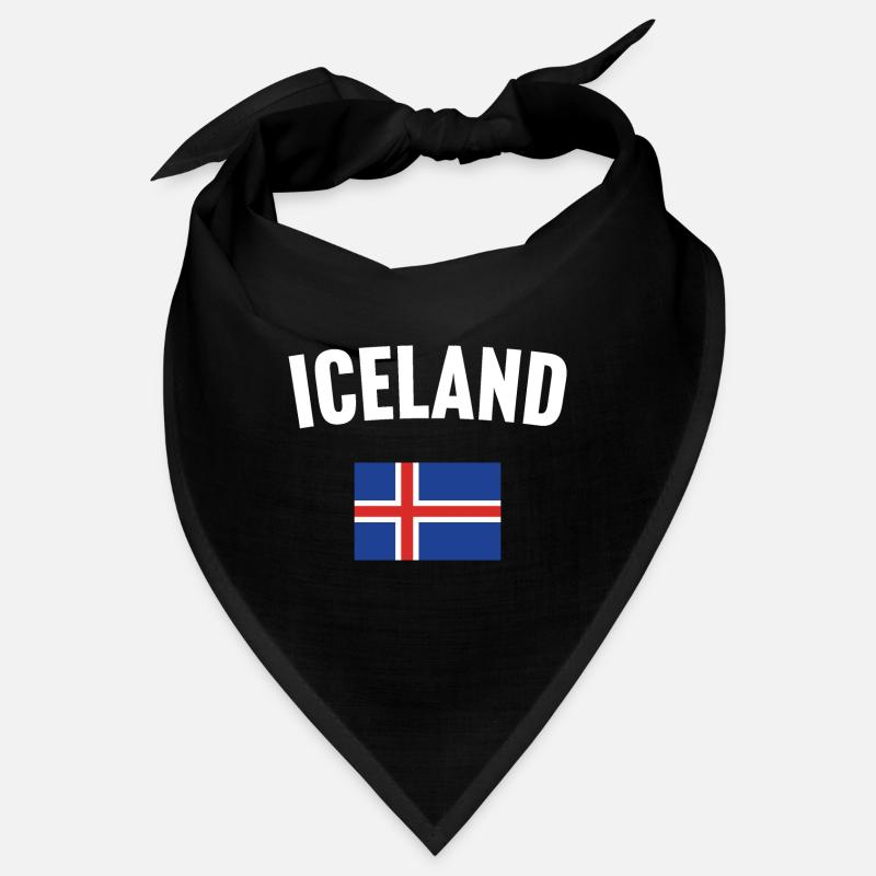 Iceland Flag Bandana