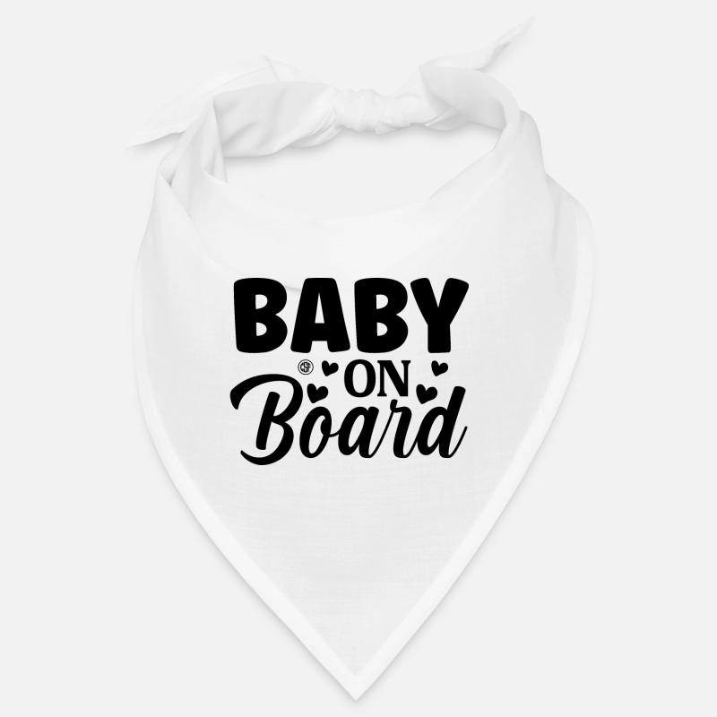 Bébé à bord Bandana