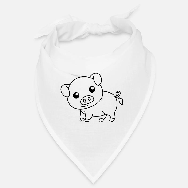 Cochon Comic Animal Bandana