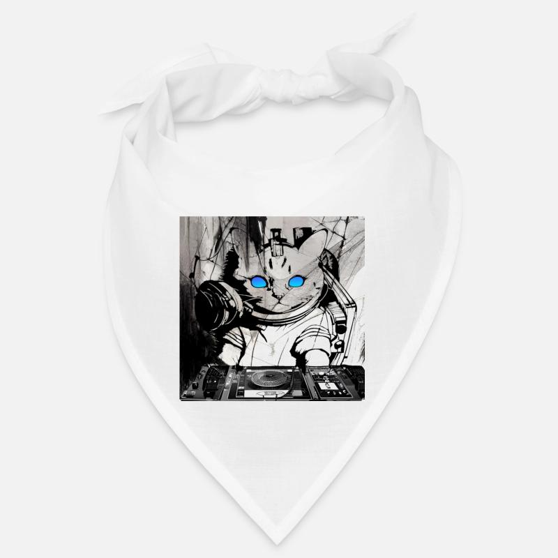 Cats DJ Artwork Bandana