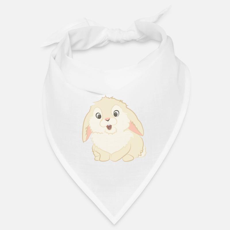 Lapin mignon comme illustration Bandana